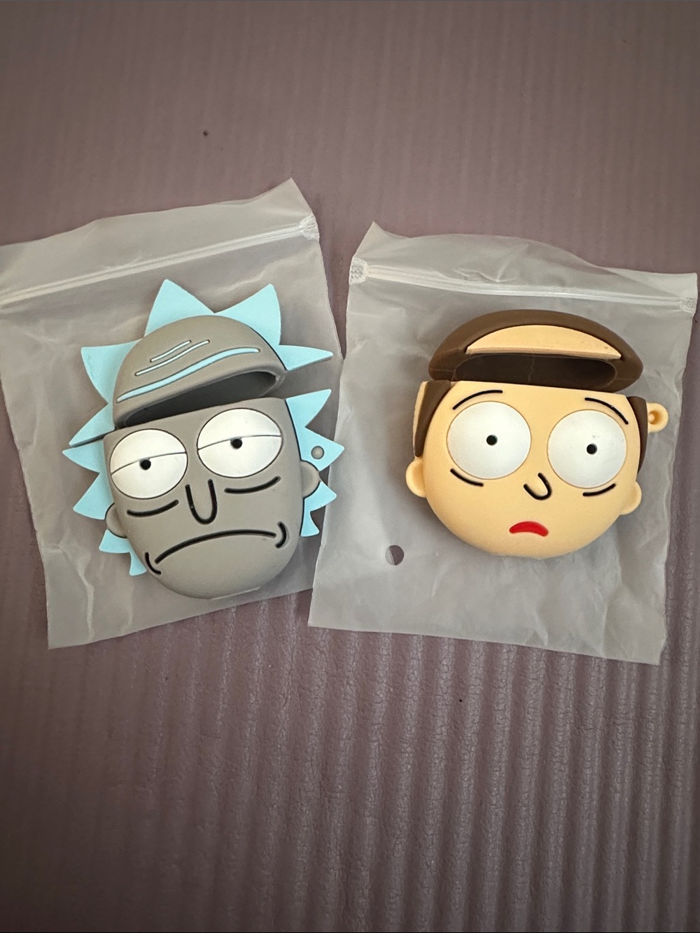 Rick and Morty Silicone AirPod Cases